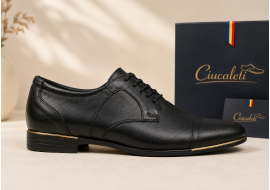 Marimea 40 Pantofi dama casual din piele naturala LVIC620N